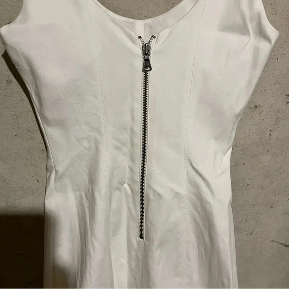 Club Monaco Bodycon Sheath Dress Size 0 Exposed Back Zipper Lined - Picture 5 of 13